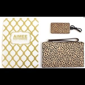 Aimee Kestenberg Wristlet With Phone Charger